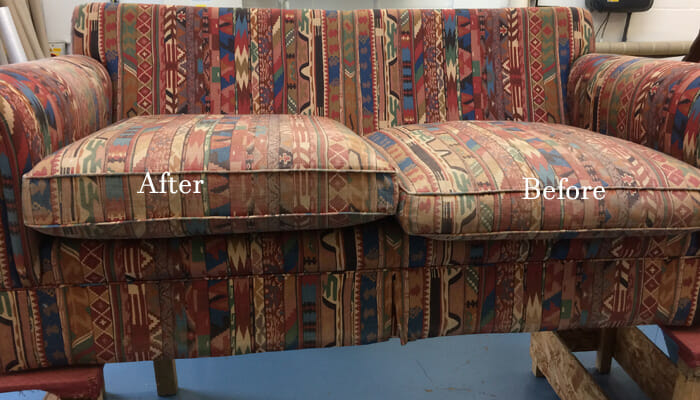 sofa new foam cushions Edinburgh