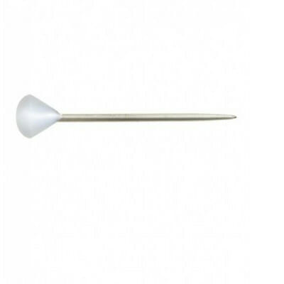 White Plastic Headed Upholstery Pin