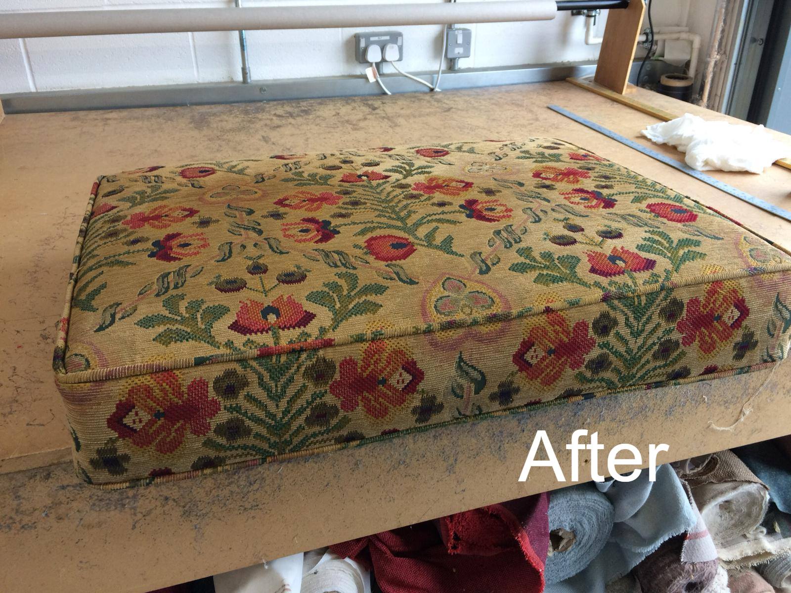 after new foam cushions