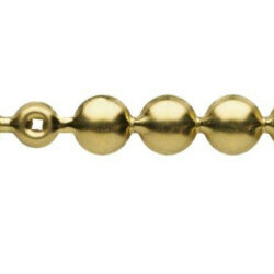 Brass Plated Upholstery Nail Strip