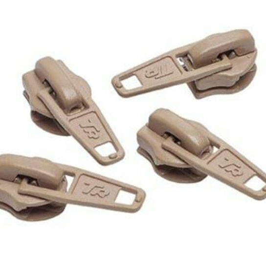 No.3 beige Zip Pullers