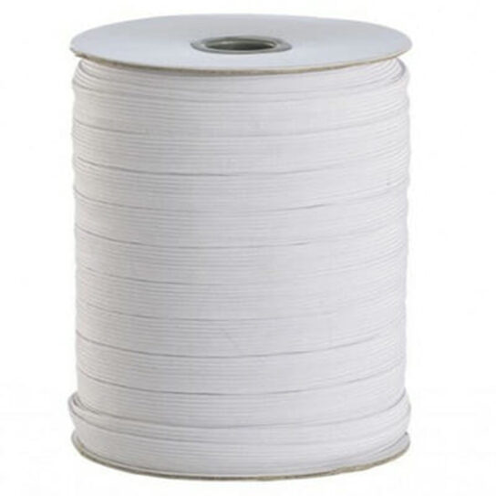elastic-white white elastic cord