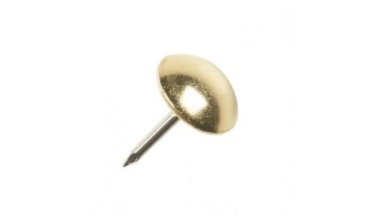 Upholstery nails brass