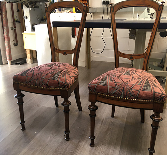 antique dining room chairs